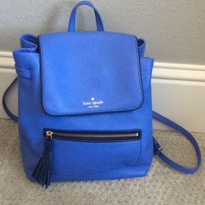 Kate spade Kacy Chester street leather backpack.